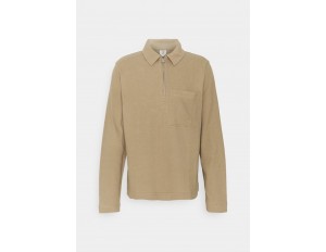 ARKET LUCIAN HALF ZIP  - Sweatshirt - beige