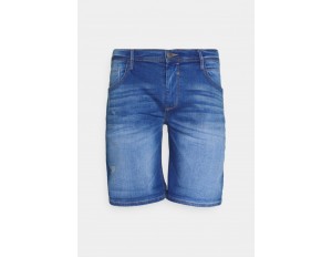 Blend SCRATCHES - Jeans Shorts - clear blue/blue denim