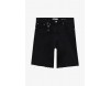 PULL&BEAR Jeans Shorts - black/schwarz