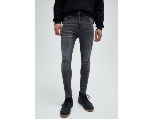 PULL&BEAR Jeans Slim Fit - grey/grau