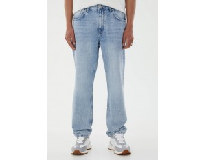 PULL&BEAR STRAIGHT FIT - Jeans Straight Leg - light blue/hellblau