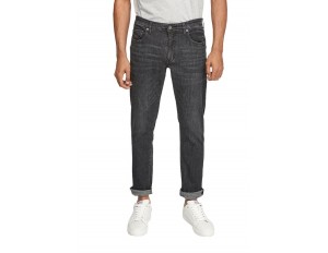 s.Oliver Jeans Straight Leg - grey/rinsed denim