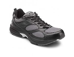 DR. COMFORT Endurance Plus Men's Therapeutic Diabetic Extra Depth Shoe: Black 15 X-Wide (3E/4E)