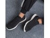 WOTTE Herren Socken Schuhe Atmungsaktiv Knit Sneakers Mesh Leichte Wanderschuhe