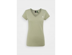 G-Star EYBEN SLIM - T-Shirt print - grege green/hellgrün