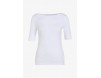Lauren Ralph Lauren JUDY ELBOW SLEEVE - T-Shirt basic - white/weiß