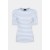 Pieces PCANNA - T-Shirt print - bright white/kenntucky blue/hellblau