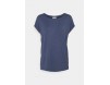Vero Moda VMAVA PLAIN - T-Shirt basic - blue fog/hellblau