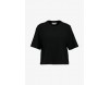Weekday TRISH - T-Shirt basic - black/schwarz