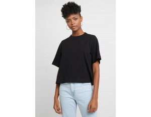 Weekday TRISH - T-Shirt basic - black/schwarz