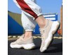 FIRSS Herren Sportschuhe Low-Top Sneakers Mesh Laufschuhe Turnschuhe Luftkissenschuhe Joggingschuhe Atmungsaktive Fitnessschuhe Leichte rutschfeste Straßenlaufschuhe Schuhe
