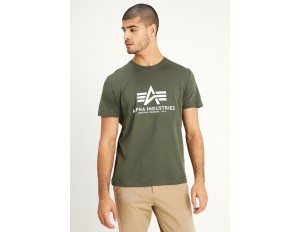 Alpha Industries RAINBOW  - T-Shirt print - dark oliv/khaki