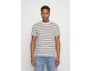 Carhartt WIP AKRON - T-Shirt print - multi-coloured/weiß