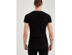 DeFacto Fit T-Shirt print - black/schwarz