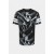 Jack & Jones JCONEWANTHEM TEE CREW NECK - T-Shirt print - black/schwarz