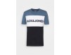 Jack & Jones JJELOGO BLOCKING TEE - T-Shirt print - china blue/blau