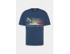 Jack & Jones JORLAGUNA TEE CREW NECK - T-Shirt print - navy blazer/dunkelblau