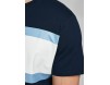 Jack & Jones SHAKE TEE CREW NECK - T-Shirt print - navy blazer/dunkelblau