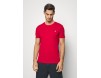 Pier One 3 PACK - T-Shirt print - white/dark blue/red/weiß
