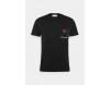 Pier One CHEST POCKET TEE - T-Shirt print - black/schwarz
