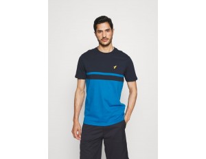 Pier One T-Shirt print - dark blue / blue/dunkelblau