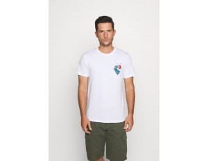 Pier One T-Shirt print - white/weiß