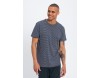 recolution T-Shirt print - navy / white/blau
