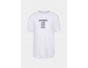 YOURTURN UNISEX LOOSE FIT - T-Shirt print - white/weiß