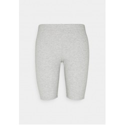 Weekday STELLA BIKER - Shorts - light grey/grau